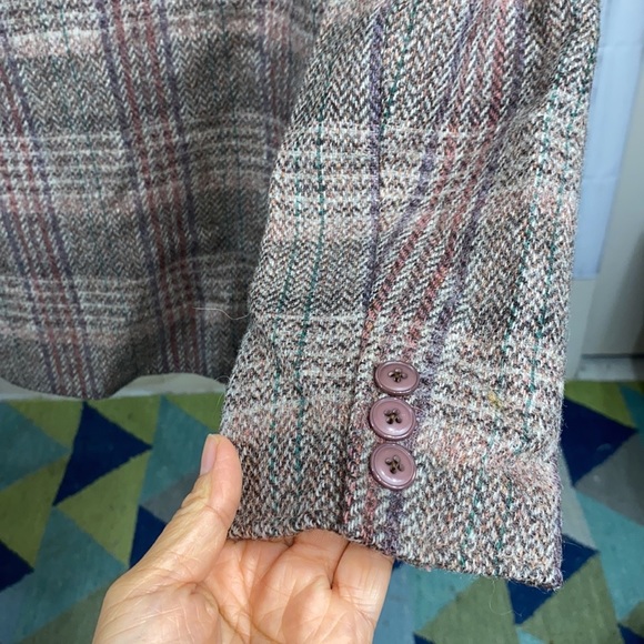 337. Ciaro vintage 100% wool blazer, size 10 - Picture 5 of 8